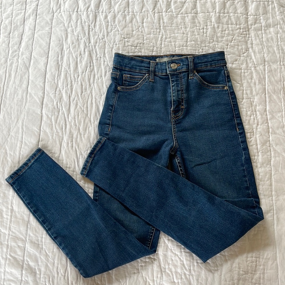 Top Shop Jeans! High waisted size 26